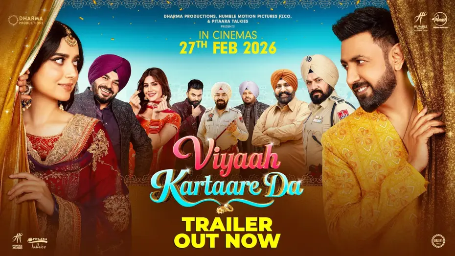 Wideo do filmu Viyaah Kartaare Da — Viyaah Kartaare Da - Official Trailer | Gippy Grewal, Nimrat Khaira | In Cinemas 27th February 2026