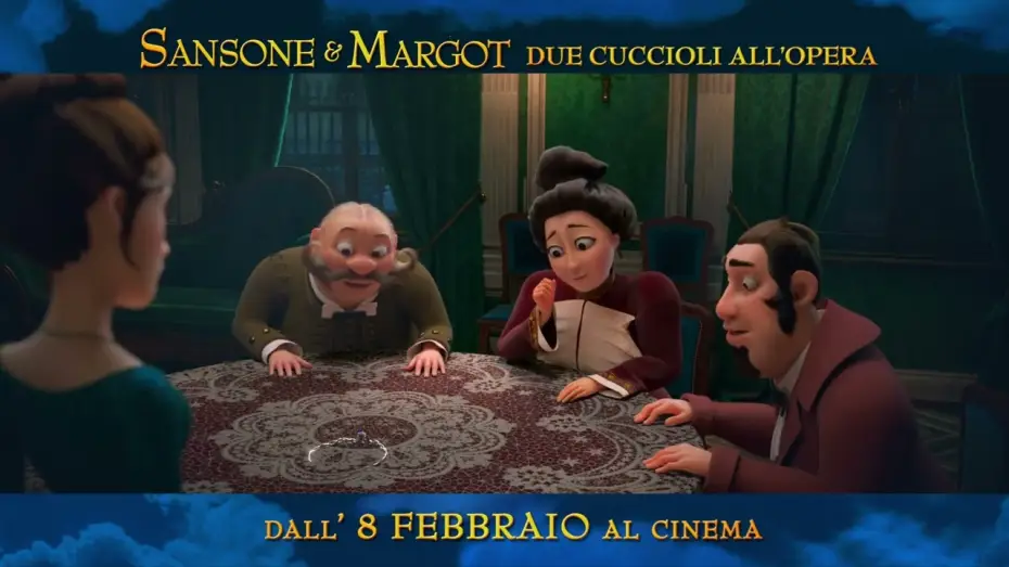 Wideo do filmu Великолепная пятерка — SANSONE E MARGOT: DUE CUCCIOLI ALL’OPERA – Trailer