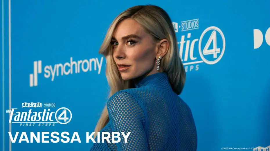 Wideo do filmu Marvel Studios' The Fantastic Four: First Steps - World Premiere — Vanessa Kirby Is the MCU's Invisible Woman