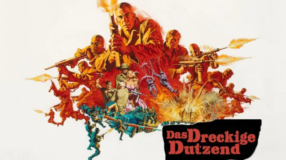 Wideo do filmu Parszywa dwunastka — Das dreckige Dutzend - Trailer SD deutsch