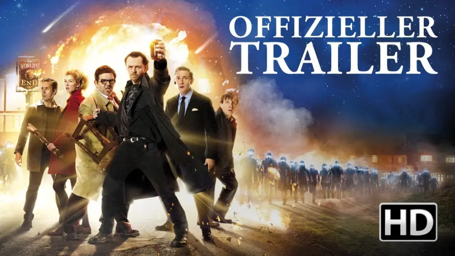 Wideo do filmu To już jest koniec — The World's End - Trailer deutsch / german HD