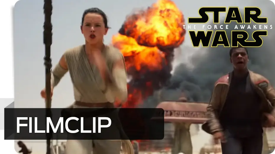 Wideo do filmu Gwiezdne wojny: Przebudzenie mocy — Star Wars: Das Erwachen der Macht - Filmclip: Der Schrott wirds schon tun
