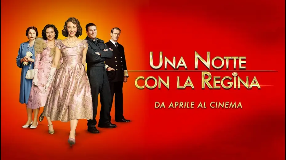 Wideo do filmu Randka z królową — UNA NOTTE CON LA REGINA - Trailer Italiano Ufficiale [HD]