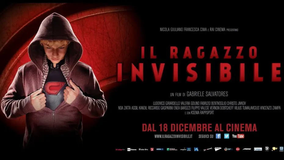 Wideo do filmu Niewidzialny chłopiec — Il Ragazzo Invisibile - Trailer Ufficiale