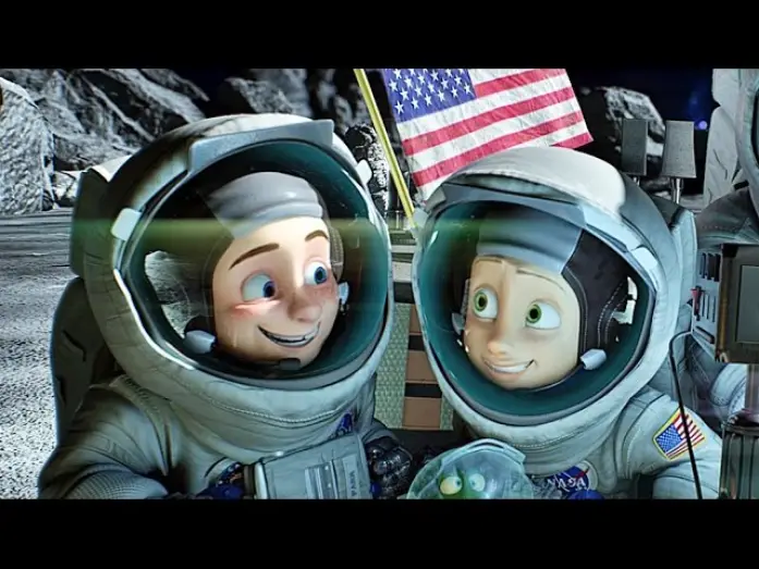Wideo do filmu Odlotowa przygoda — EINMAL MOND UND ZURÜCK | Trailer [HD]