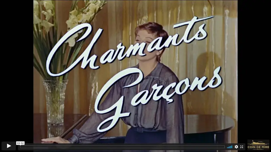Wideo do filmu Charmants Garçons — CHARMANTS GARÇONS (1957) Bande Annonce VF (HD) de Henri Decoin avec Zizi Jeanmaire, Daniel Gélin