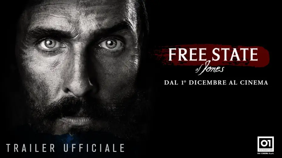 Wideo do filmu Rebeliant — FREE STATE OF JONES (2016) con Matthew McConaughey - Trailer Ufficiale ITA HD