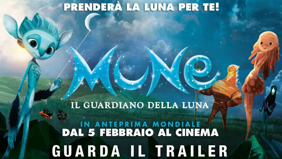 Wideo do filmu Munio: Strażnik Księżyca — MUNE - IL GUARDIANO DELLA LUNA - Trailer Ufficiale Italiano