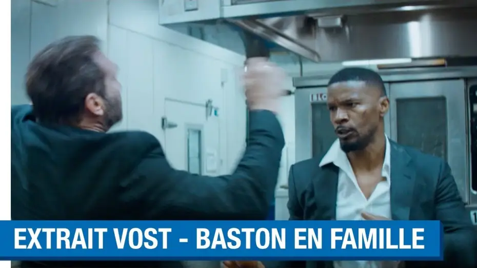 Wideo do filmu Bez snu — SLEEPLESS – Extrait #1 - Baston en famille (VOST) - avec Jamie Foxx  [actuellement au cinéma]