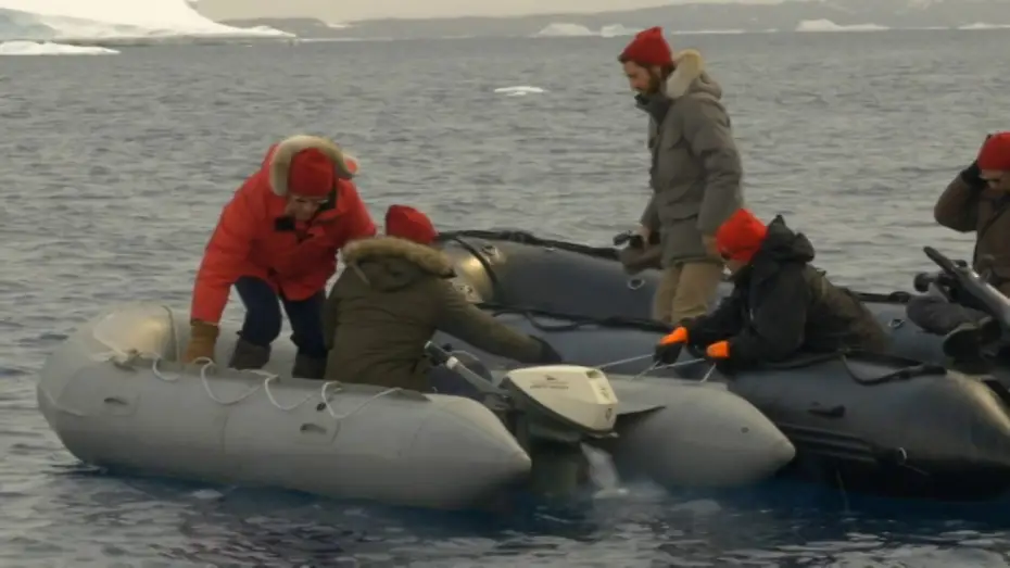 Wideo do filmu Odyseja — L'ODYSSÉE - extrait Making-of "tournage en Antarctique"