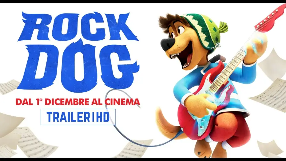 Wideo do filmu Rock Dog. Pies ma głos! — Rock Dog - Trailer Ufficiale Italiano