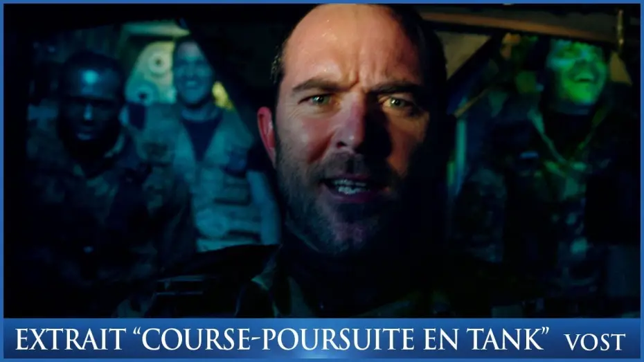 Wideo do filmu Renegaci — BRAQUEURS D'ELITE - Extrait “Course-poursuite en tank” VOST