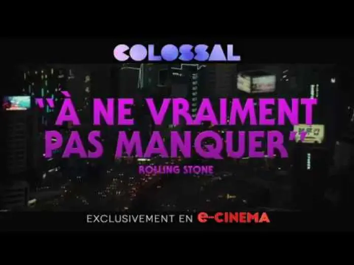 Wideo do filmu Monstrum — COLOSSAL - Disponible en e-CINEMA - spot 25'