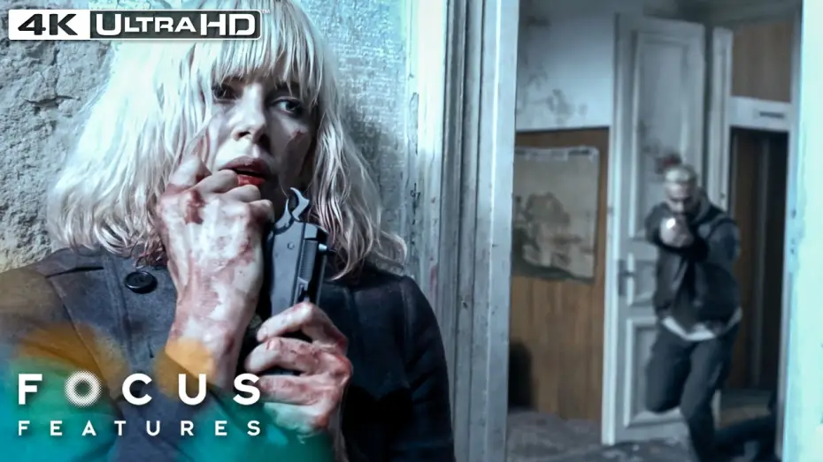 Wideo do filmu Atomic Blonde — Lorraine’s Brutal Stairway Fight Protecting Spyglass