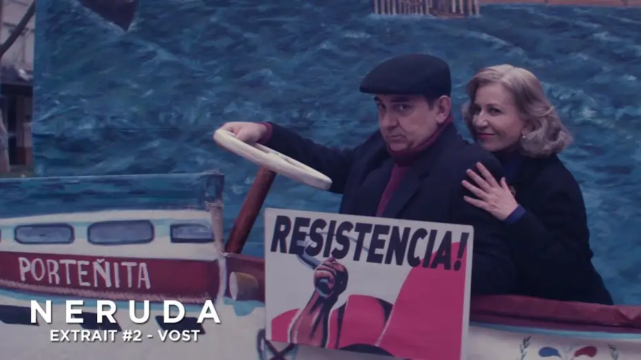 Wideo do filmu Neruda — NERUDA - Extrait - Resistencia