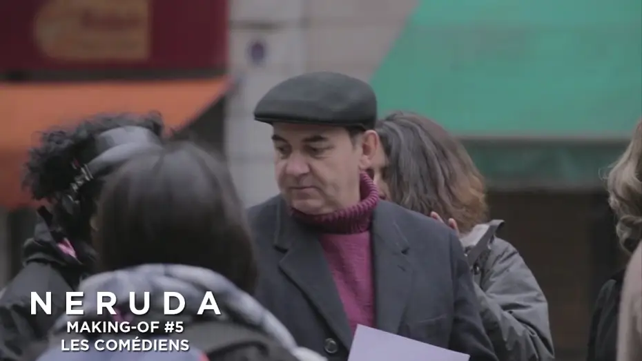 Wideo do filmu Neruda — NERUDA - Making-of #5 - Pablo Larrain à propos des comédiens