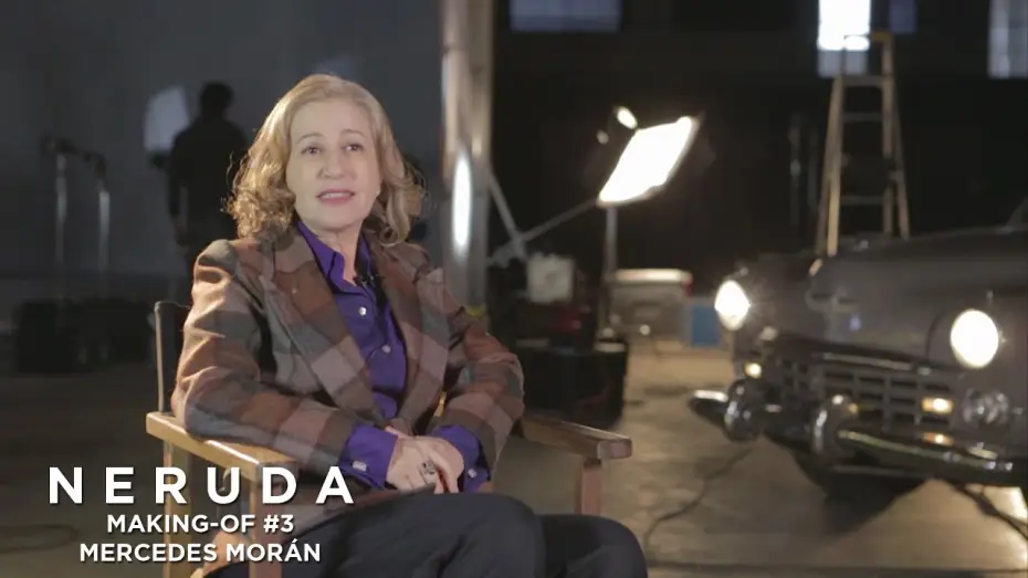 Wideo do filmu Neruda — NERUDA - Making-of #3 - Mercedes Moran à propos de Delia del Carril