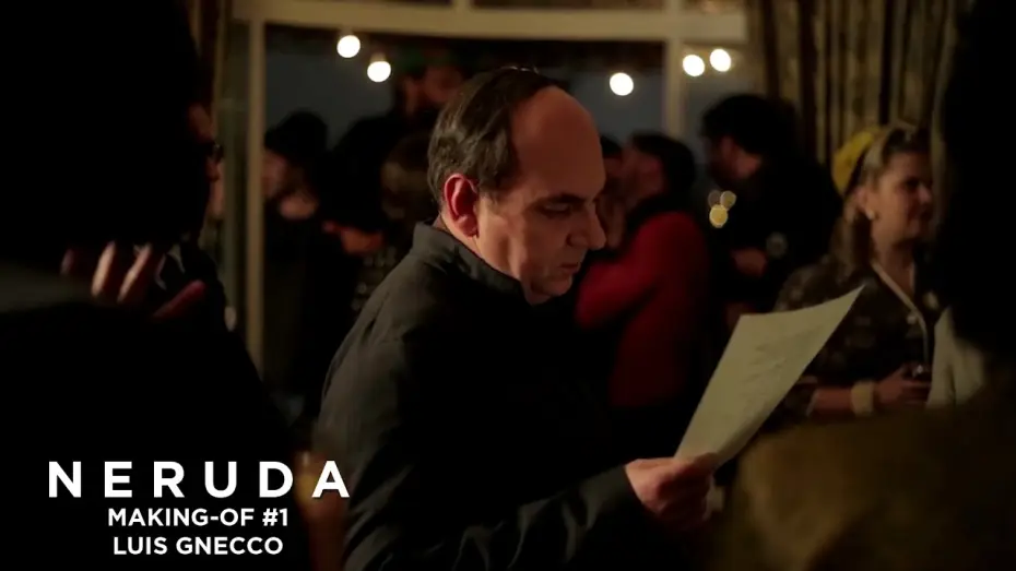 Wideo do filmu Neruda — NERUDA - Making-of #1 - Luis Gnecco à propos de Pablo Neruda