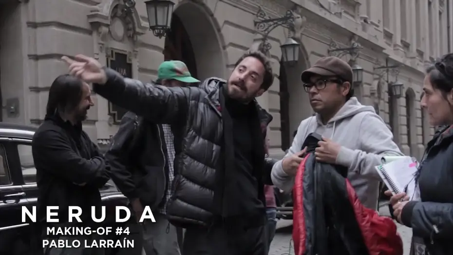 Wideo do filmu Neruda — NERUDA - Making-of #4 - Pablo Larrain à propos du tournage