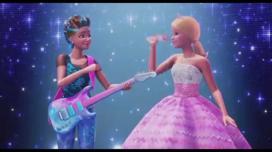 Wideo do filmu Barbie: Rockowa księżniczka — Barbie: Eine Prinzessin im Rockstar Camp - Trailer 1 (Deutsch / German)