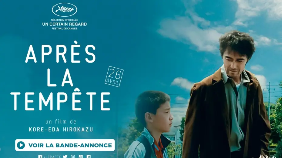 Wideo do filmu Po burzy — Bande-annonce - APRÈS LA TEMPÊTE d'Hirokazu Kore-Eda
