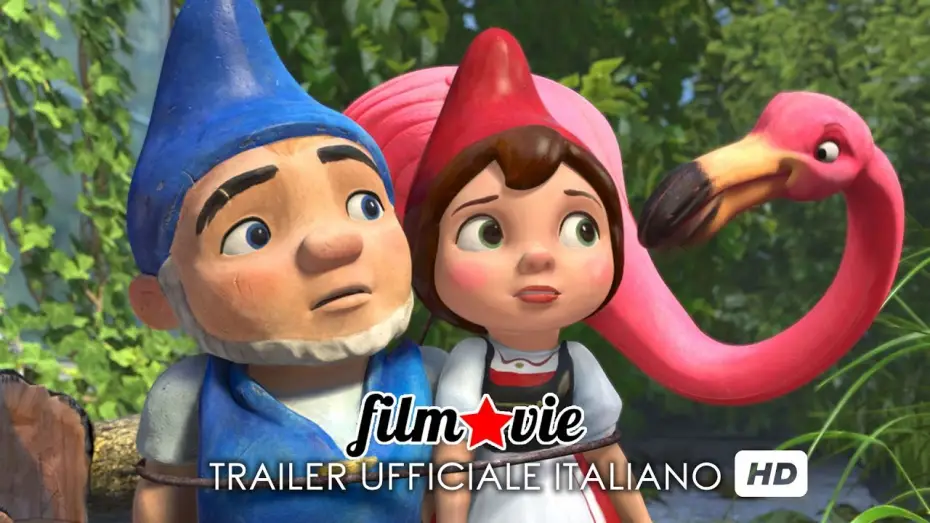 Wideo do filmu Gnomeo i Julia. Tajemnica zaginionych krasnali — Sherlock Gnomes - Trailer Italiano Ufficiale (HD)