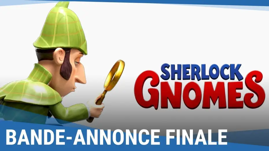 Wideo do filmu Gnomeo i Julia. Tajemnica zaginionych krasnali — SHERLOCK GNOMES - Bande-annonce Finale (VF) [au cinéma le 11 avril 2018]