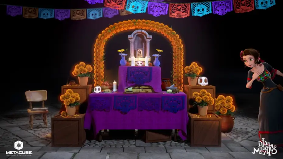 Wideo do filmu Salma w krainie dusz — Día de Muertos - Cómo armar un altar