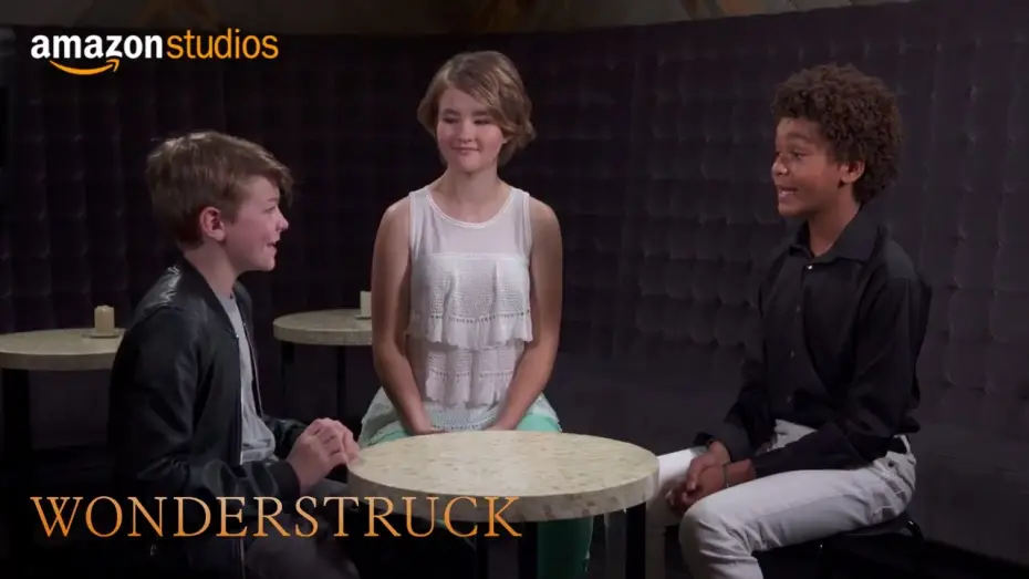 Wideo do filmu Wonderstruck — Wonderstruck - Roundtable: Oakes Fegley, Millicent Simmonds & Jaden Michael | Amazon Studios