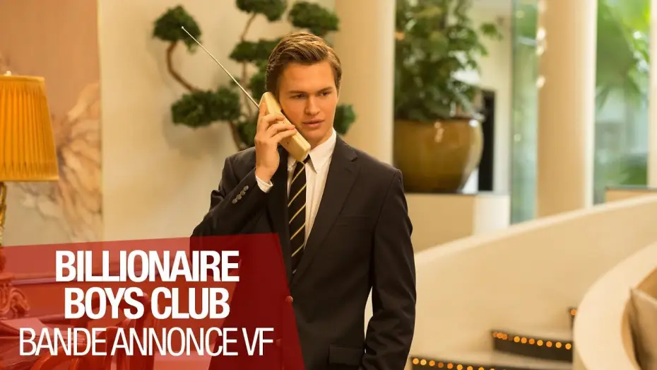 Wideo do filmu Klub miliarderów — BILLIONAIRE BOYS CLUB - Bande Annonce VF