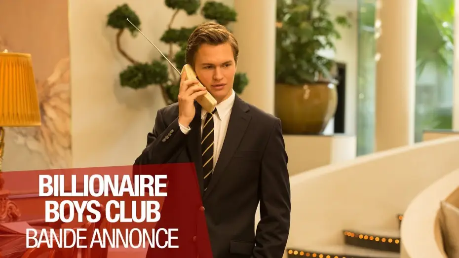 Wideo do filmu Klub miliarderów — BILLIONAIRE BOYS CLUB - Bande Annonce VOST