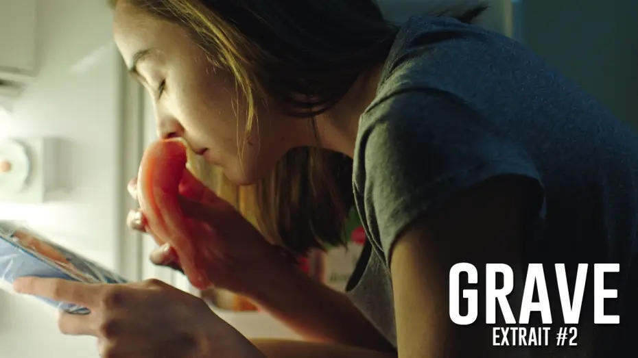 Wideo do filmu Mięso — GRAVE - Extrait #2 - Petit déjeuner