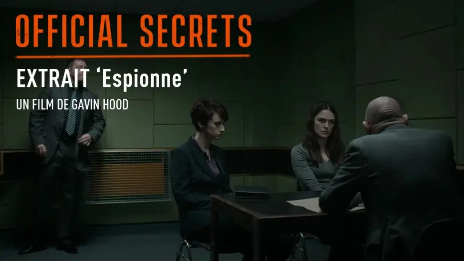 Wideo do filmu Brudna gra — OFFICIAL SECRETS - Extrait : "Espionne" [VOST]