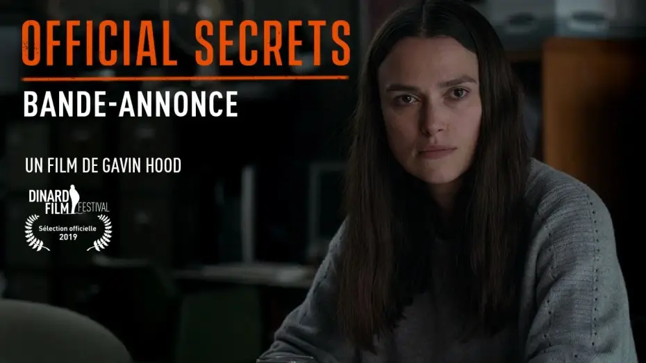 Wideo do filmu Brudna gra — OFFICIAL SECRETS - Bande Annonce [VF]