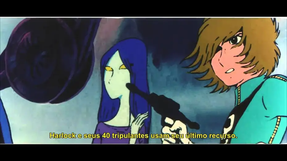Wideo do filmu 宇宙海賊キャプテンハーロック アルカディア号の謎 — Captain Harlock: Mystery of the Arcadia - Trailer HD (legendado)