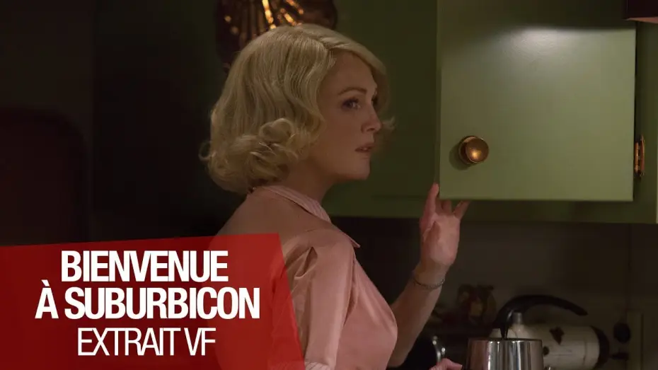 Wideo do filmu Suburbicon — BIENVENUE A SUBURBICON - Extrait "Le Voyant Rouge" -VF