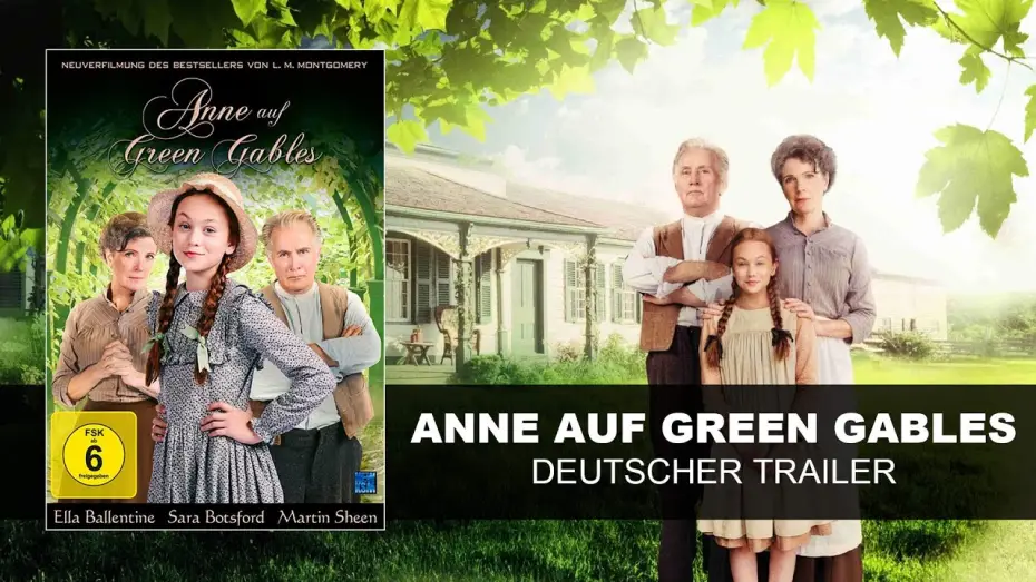 Wideo do filmu Ania z Zielonego Wzgórza — Anne auf Green Gables (Deutscher Trailer) | Martin Sheen | HD | KSM
