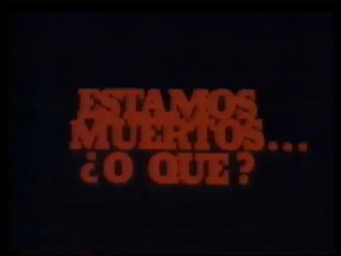 Wideo do filmu Gorączka śmierci — TRAILER estamos muertos o que - El Videoclub de los 80s