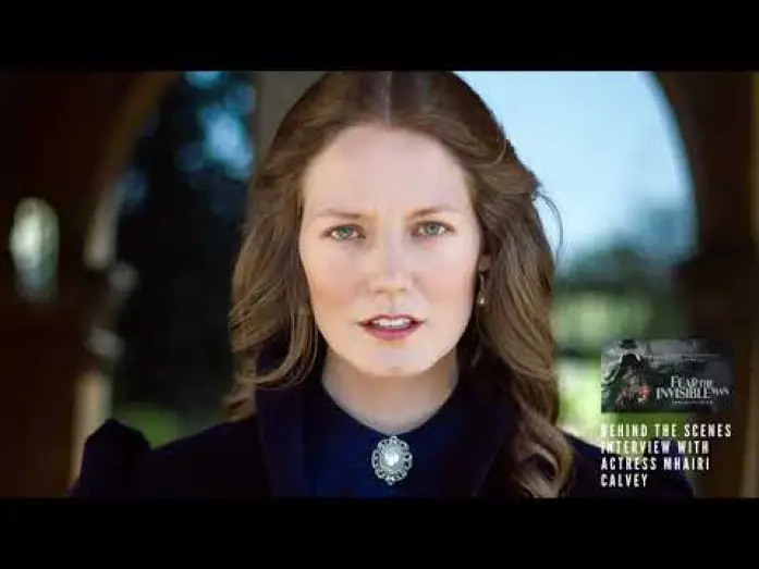 Wideo do filmu Fear the Invisible Man — BTS interview with actress Mhairi Calvey