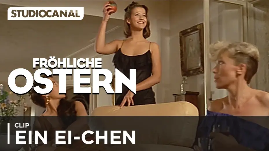 Wideo do filmu Joyeuses Pâques — Clip: Sophie Marceau findet ein Ei-chen