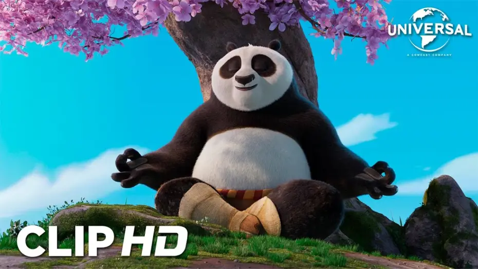 Wideo do filmu Kung Fu Panda 4 — Clip - La meditación de Po