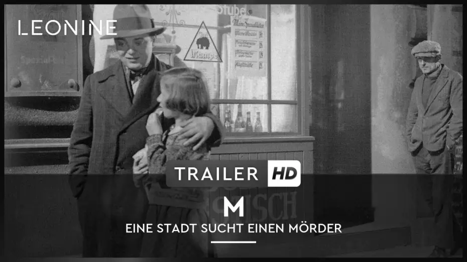 Wideo do filmu M - Morderca — M - Eine Stadt sucht einen Mörder - Trailer (deutsch/german)