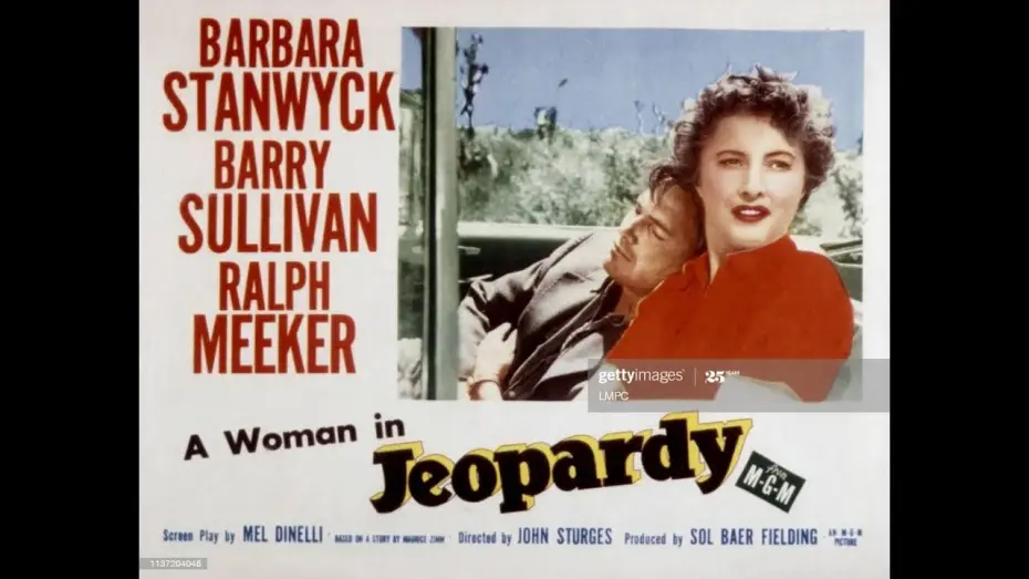 Wideo do filmu Jeopardy — Jeopardy 1953) Trailer