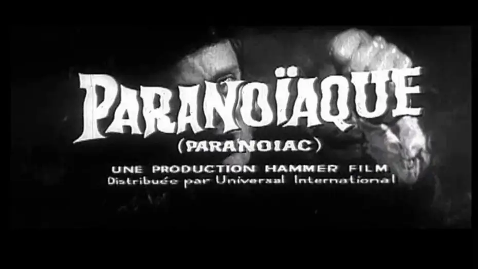 Wideo do filmu Paranoja — Paranoïaque (1963) Bande-annonce française