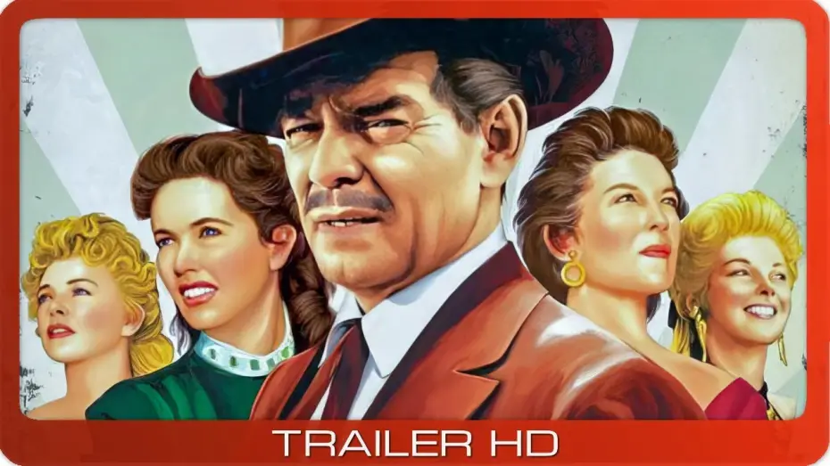 Wideo do filmu Król i cztery damy — The King and Four Queens ≣ 1956 ≣ Trailer