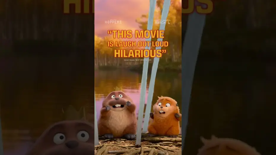 Wideo do filmu Hopnięci — unhinged, laugh out loud hilarious, and Pixar's funniest movie...