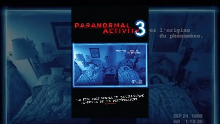 Wideo do filmu Paranormal Activity 3 — Paranormal Activity 3 bande annonce