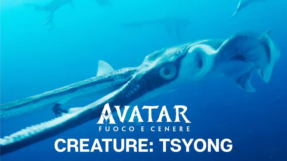 Wideo do filmu Avatar: Ogień i popiół — Avatar: Fuoco e Cenere | Dietro Le Quinte | Creature: Tsyong