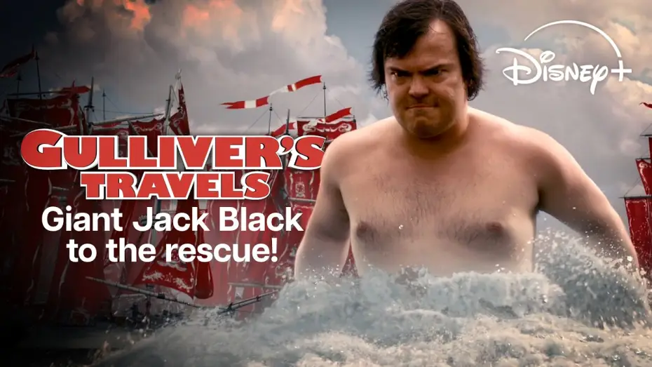 Wideo do filmu Podróże Guliwera — Giant Jack Black Saves Lilliput!