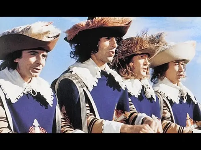Wideo do filmu Les Quatre Charlots mousquetaires — Les 4 Charlots Mousquetaires (1974) - Bande-annonce